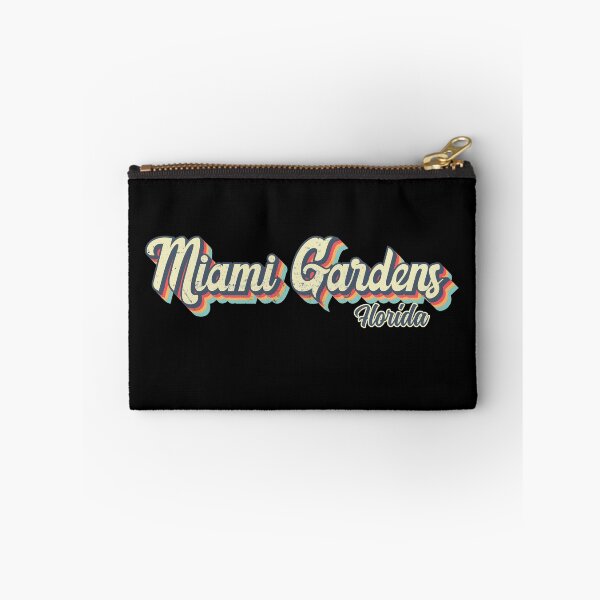 Item preview, Miami Gardens city Florida Retro Vintage 70s rainbow designed and sold by Teelogic.