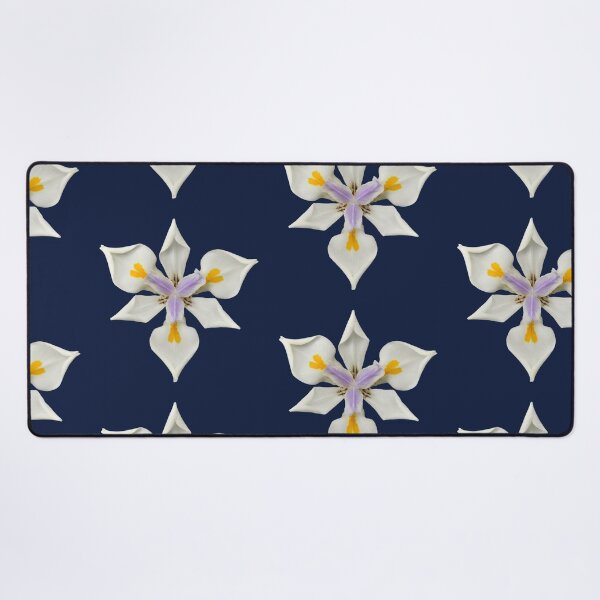 Item preview, African Iris on dark blue designed and sold by quentinjlang.