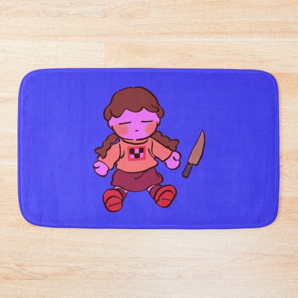 Item preview, I draw madotsuki plush with knife funky colors ver. / yume nikki designed and sold by RansRoom.