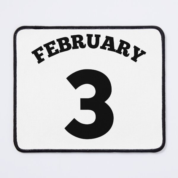 Item preview, 3rd of February designed and sold by BlueThrow.