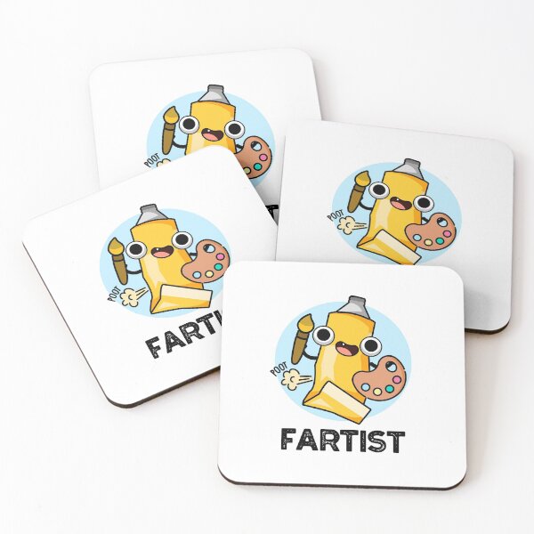 Item preview, Fartist Funny Artist Puns  designed and sold by punnybone.
