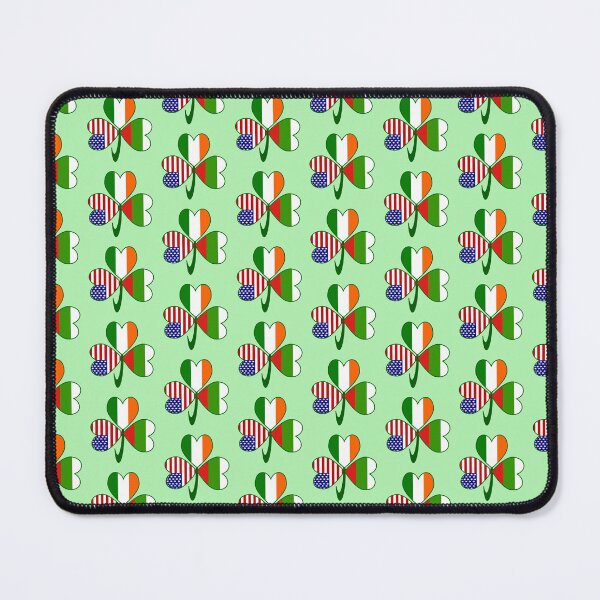 Item preview, Bulgaria Ireland USA Shamrock Flags designed and sold by AuntieShoe.