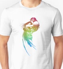 Camiseta ajustada Final Fantasy ° ° Final Fantasy VIII Rainbow Logo