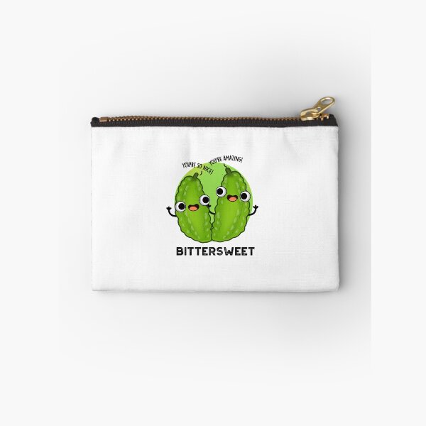 Item preview, Bittersweet Funny Bitter Gourd Puns  designed and sold by punnybone.