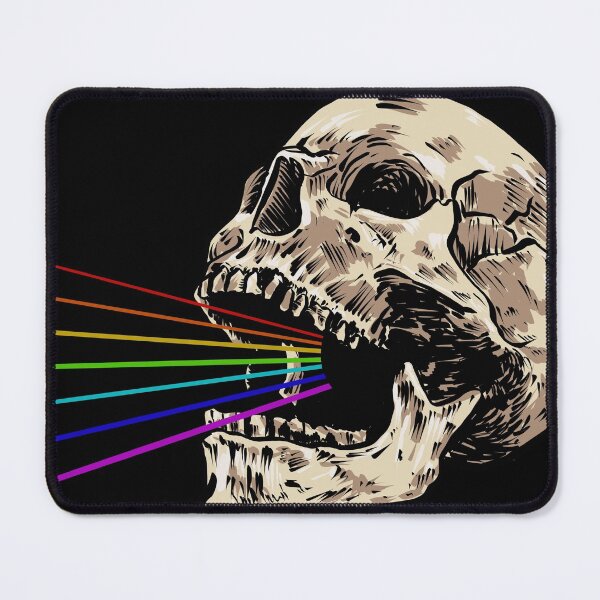Item preview, rainbow skull designed and sold by Tameink.
