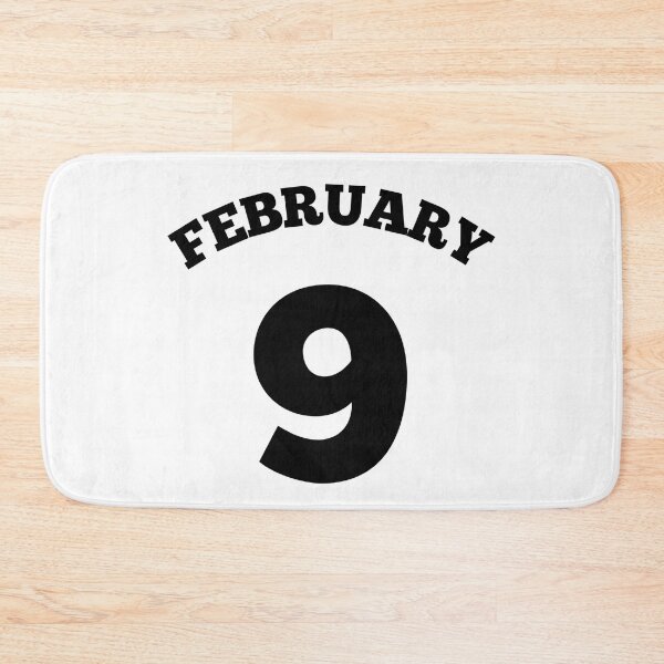 Item preview, 9th of February designed and sold by BlueThrow.