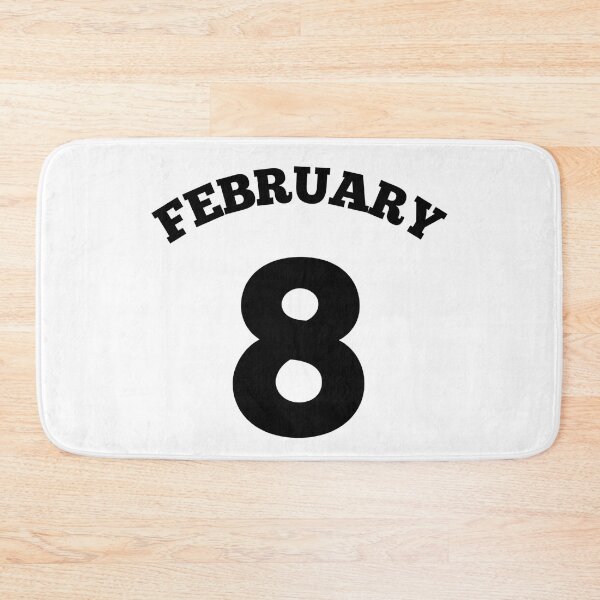 Item preview, 8th of February designed and sold by BlueThrow.