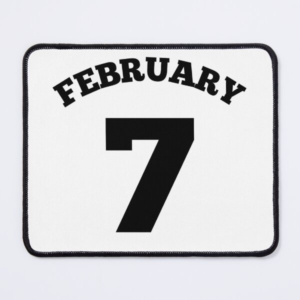 Item preview, 7th of February designed and sold by BlueThrow.
