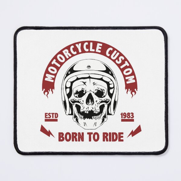 Item preview, Motorcycle Custom Born To Ride designed and sold by Vector Scout Lab.