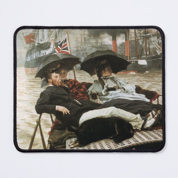 Item preview, James Tissot - The Thames designed and sold by ArtExpression.