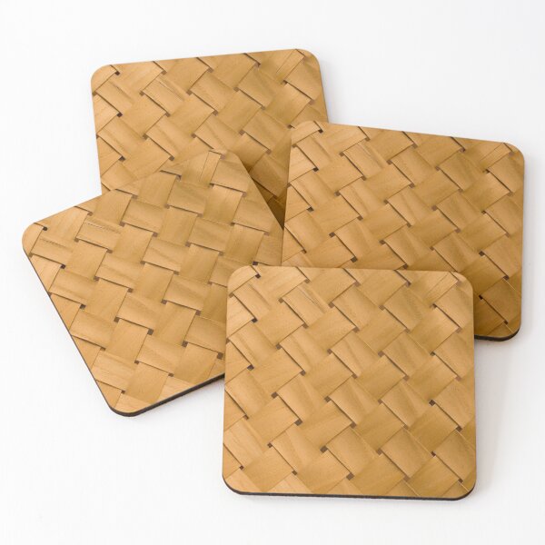 Item preview, Woven Bamboo Pattern Simple woven Bamboo that looks so affective on cushions and clothing items designed and sold by Abstractdiva.