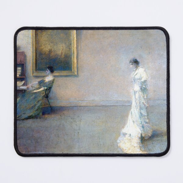 Item preview, Thomas Wilmer Dewing - The White Dress designed and sold by ArtExpression.