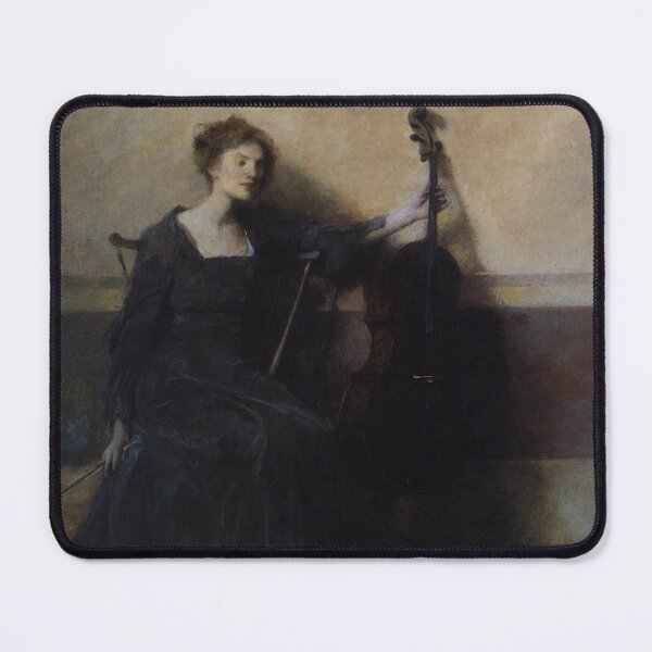 Item preview, Thomas Wilmer Dewing - A Musician designed and sold by ArtExpression.
