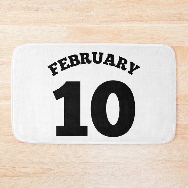 Item preview, 10th of February designed and sold by BlueThrow.