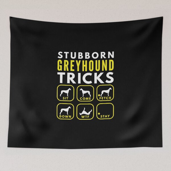 Item preview, Stubborn Greyhound Tricks - Dog Training designed and sold by DoggyStyles.