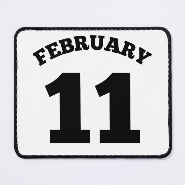 Item preview, 11th of February designed and sold by BlueThrow.