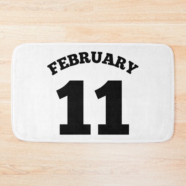 Item preview, 11th of February designed and sold by BlueThrow.