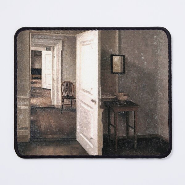 Item preview, Vilhelm Hammershoi - The four Rooms designed and sold by ArtExpression.