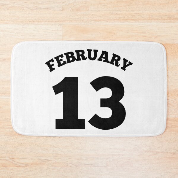 Item preview, 13th of February designed and sold by BlueThrow.