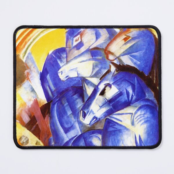 Item preview, Franz Marc - The Tower of blue Horses designed and sold by ArtExpression.