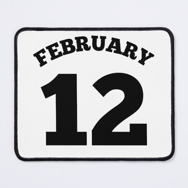 Item preview, 12th of February designed and sold by BlueThrow.