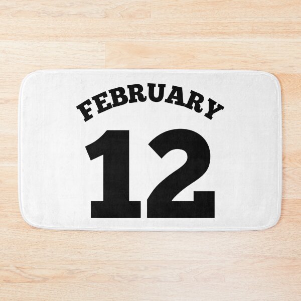 Item preview, 12th of February designed and sold by BlueThrow.