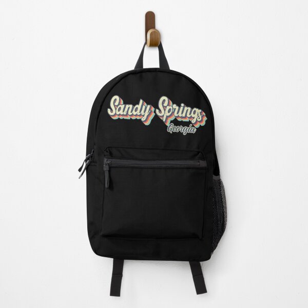 Item preview, Sandy Springs city Georgia Retro Vintage 70s rainbow designed and sold by Teelogic.