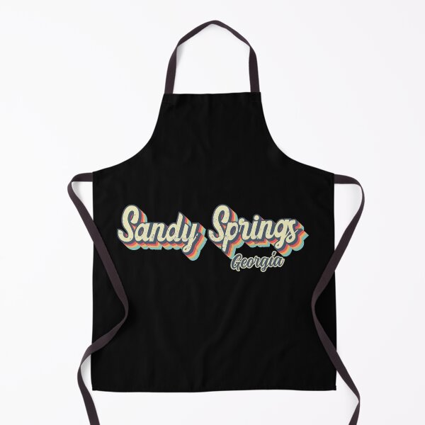 Item preview, Sandy Springs city Georgia Retro Vintage 70s rainbow designed and sold by Teelogic.