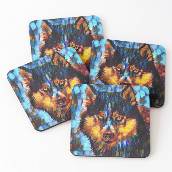 Item preview, Husky Oil Painting designed and sold by fowons.
