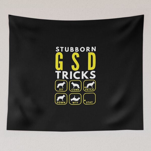 Item preview, Stubborn GSD Tricks - Dog Training designed and sold by DoggyStyles.