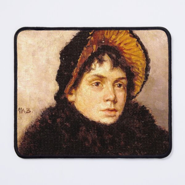 Item preview, Marie Bashkirtseff - Femme Tretiakoff - Portrait of a Woman designed and sold by ArtExpression.