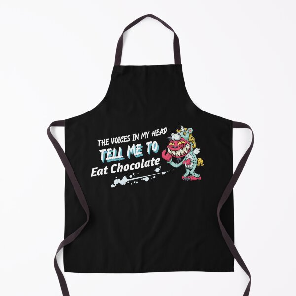 Item preview, The Voices In My Head Tell Me To Eat Chocolate designed and sold by Casualcabana.