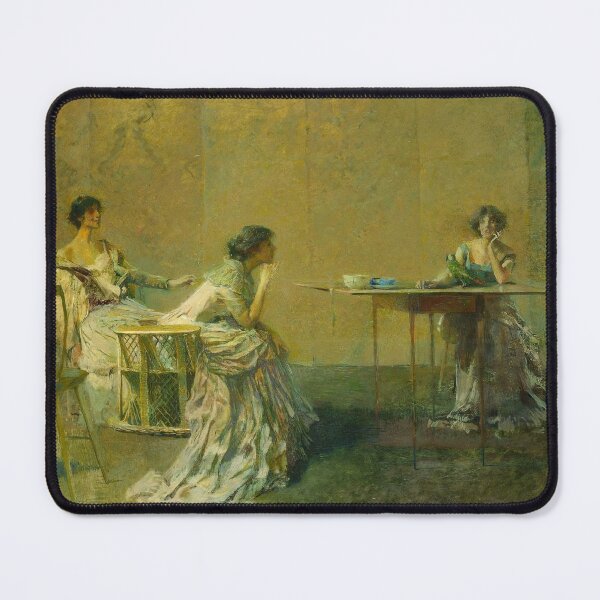 Item preview, Thomas Wilmer Dewing - The Gossip designed and sold by ArtExpression.
