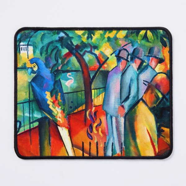 Item preview, August Macke - Zoological Garden designed and sold by ArtExpression.