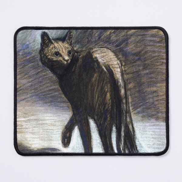 Item preview, Theophile Steinlen - Prowling Cat designed and sold by ArtExpression.