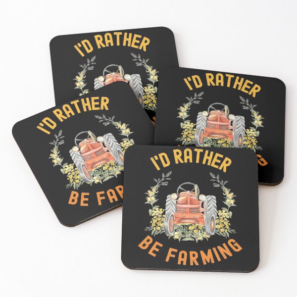 Item preview, I'd Rather Be Farming Funny Farming designed and sold by Fabvity.