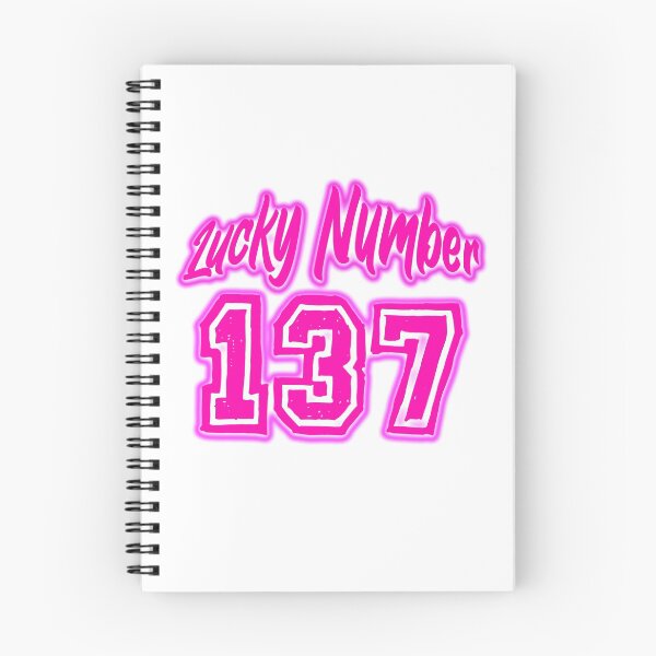 Item preview, Pink Lucky Number 137 designed and sold by swiftjace.