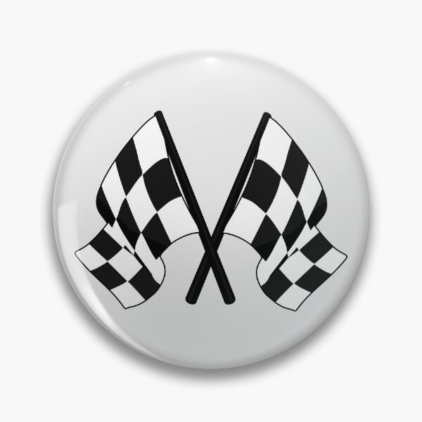 Item preview, Black and White Checkered Flag Racing Motorsports Finish Line designed and sold by teeworthy.