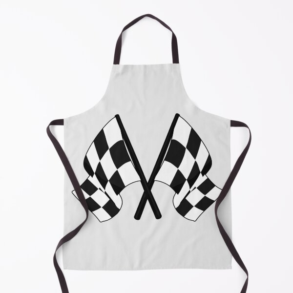 Item preview, Black and White Checkered Flag Racing Motorsports Finish Line designed and sold by teeworthy.