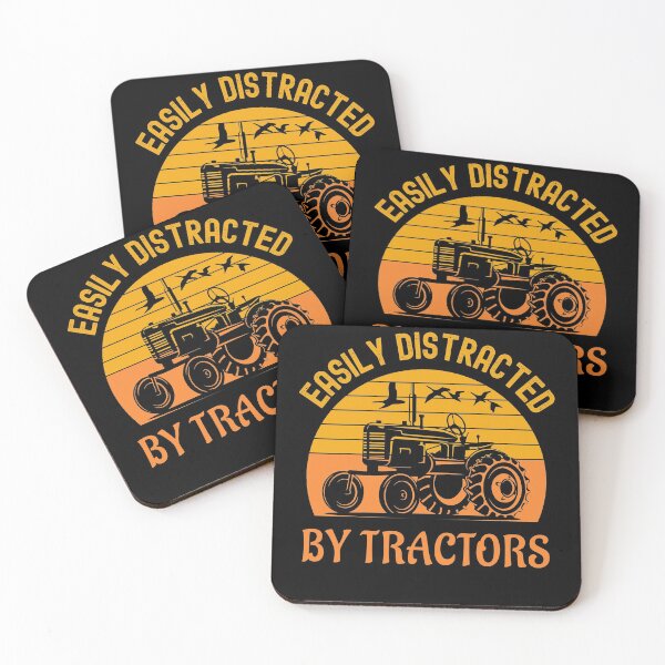 Item preview, Funny Easily Distracted By Tractors Farm designed and sold by Fabvity.