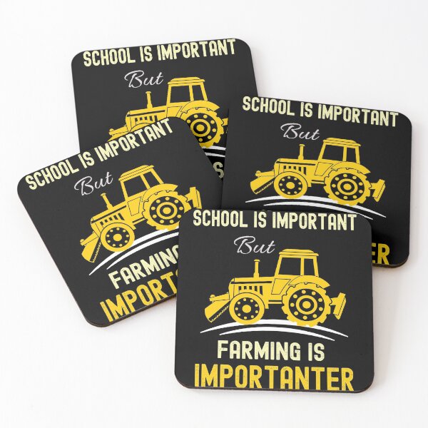 Item preview, School Is Important Farming Importanter designed and sold by Fabvity.
