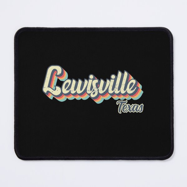 Item preview, Lewisville City Texas Retro Vintage 70s rainbow designed and sold by Teelogic.