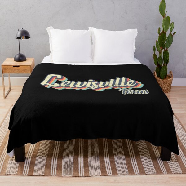 Item preview, Lewisville City Texas Retro Vintage 70s rainbow designed and sold by Teelogic.