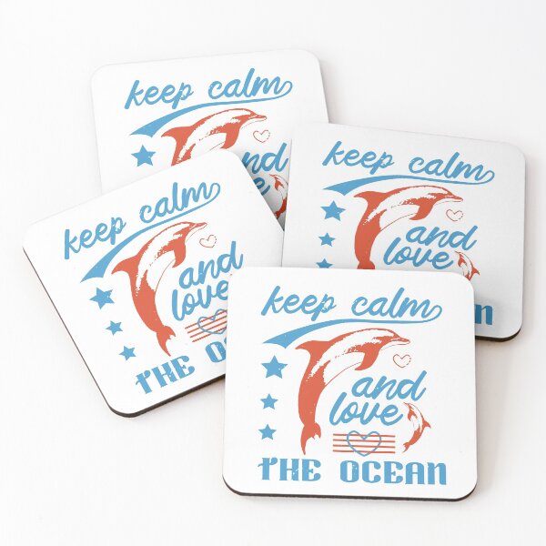 Item preview, Keep calm and love the ocean designed and sold by Marcu Ioachim.
