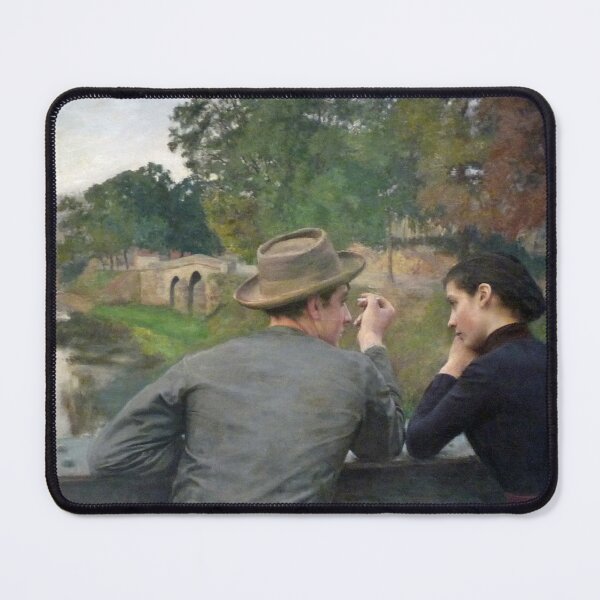 Item preview, Les Amoureux - The Lovers - Émile Friant - 1888 designed and sold by ArtExpression.
