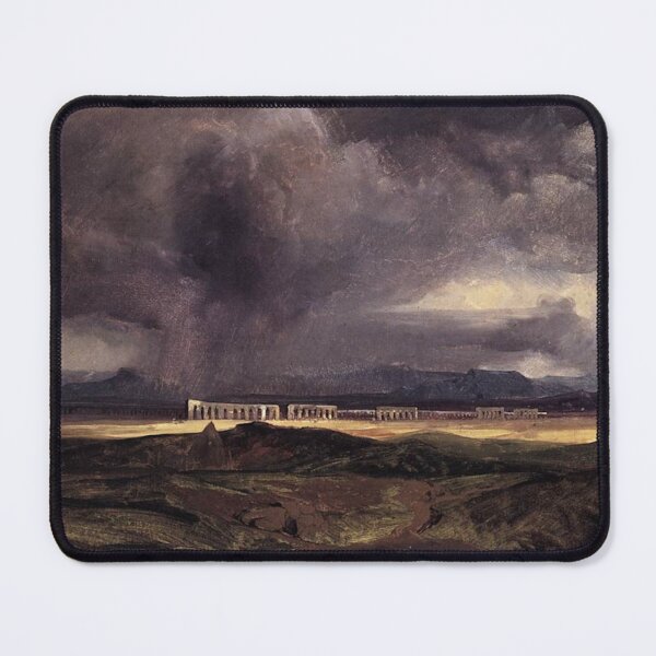 Item preview, Carl Blechen - Stormy Weather over the Roman Campagna designed and sold by ArtExpression.