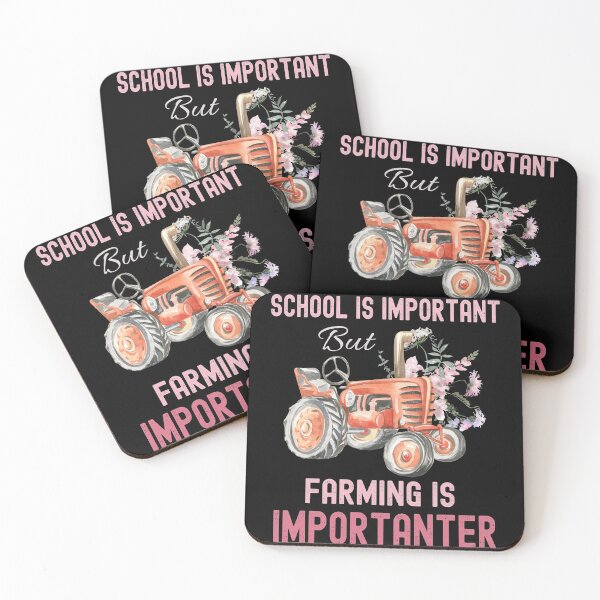 Item preview, School Is Important Farming Importanter designed and sold by Fabvity.