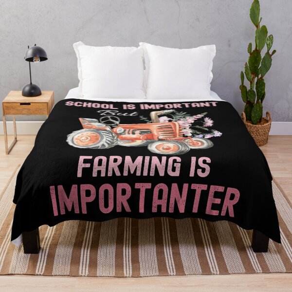 Item preview, School Is Important Farming Importanter designed and sold by Fabvity.