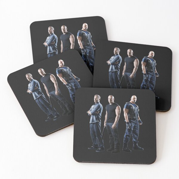 Item preview, toretto, paul wallker, and the rock Classic designed and sold by JorgekOquendo.