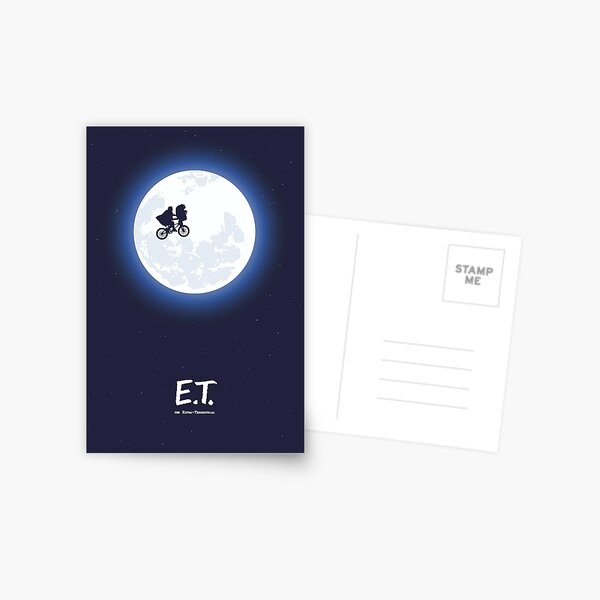 ET the extraterrestrial Carte postale
